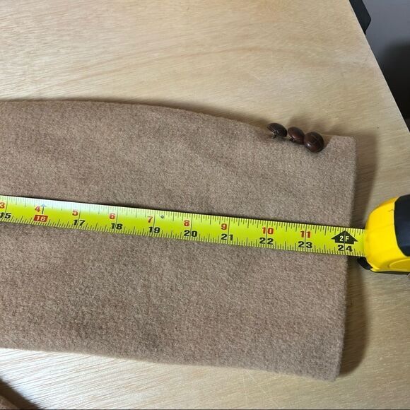 Vintage 100% Camel Hair Men’s Overcoat Size Large By PBM Made In Philadelphia!!! - Picture 8 of 10